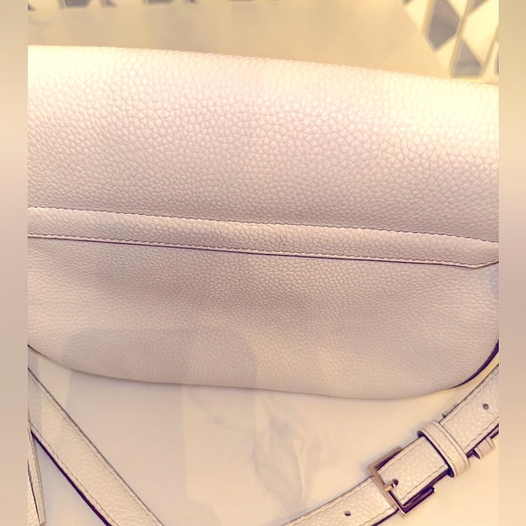 Kate Spade Orchard Street Penelope White Pebbled Leather Crossbody Bag - Picture 4 of 5